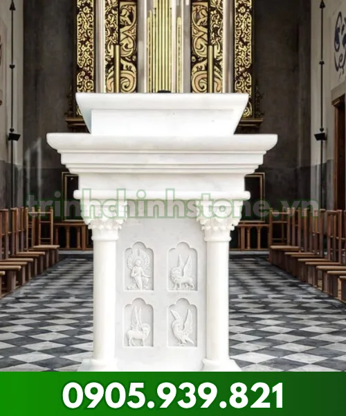 Bục giảng đá M05