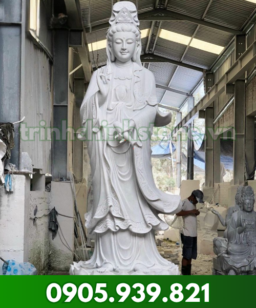 Tượng Quan Âm Bồ Tát M07
