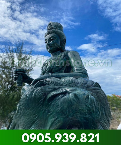 Tượng Văn Thù Bồ Tát M01