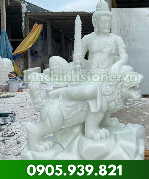 Tượng Văn Thù Bồ Tát M02