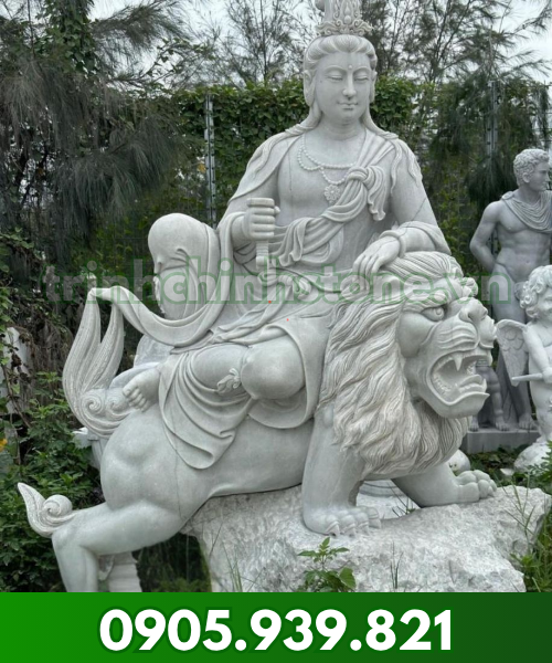 Tượng Văn Thù Bồ Tát M04